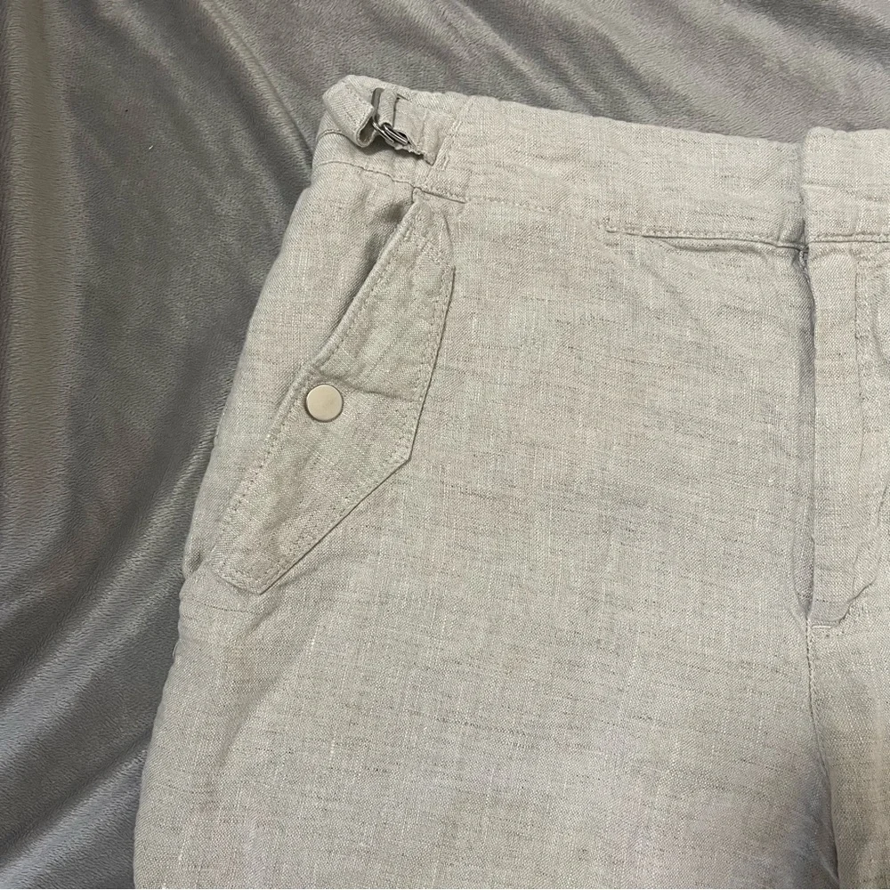 Athleta Gray Bermuda Shorts Relaxed Fit